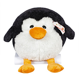 Мягкая игрушка круглая "Пингвин" 32 см