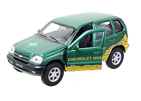 Модель машины 1:34-39 CHEVROLET NIVA trophy 